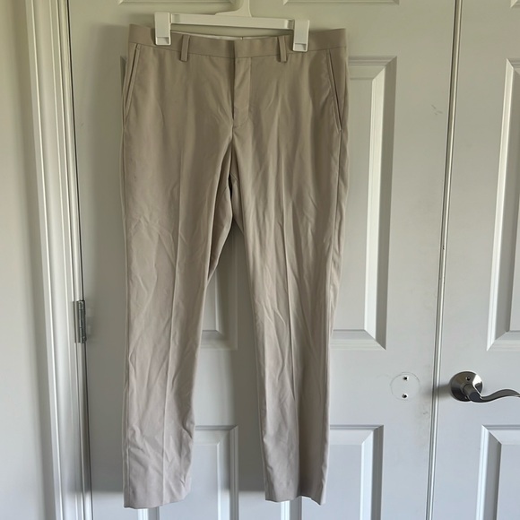 Nordstrom Rack Size 32W x 30L Khaki Flat front pants - Picture 1 of 8